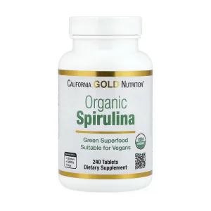 Organic Spirulina 240 таблеток
