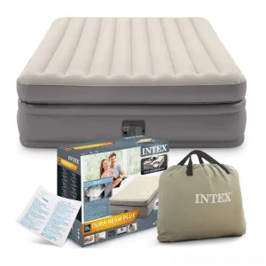 Надувне ліжко Intex 64164 із вбудованим насосом