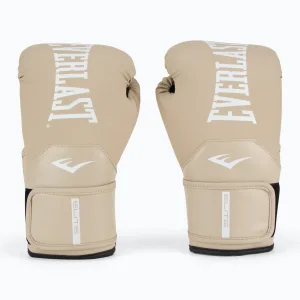 Боксерські рукавички Everlast ELITE 2 BOXING GLOVES бежеві 10 унцій (оригінал) P00003315