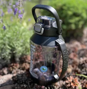 Пляшка для води CASNO 1900 мл KXN-1269 чорна