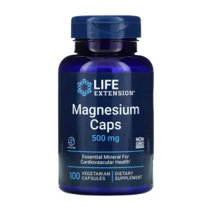 Magnesium Caps - 500 мг 100 вегетаріанських капсул