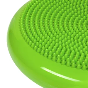 Балансувальна масажна подушка з насосом і коробками Pro зелений