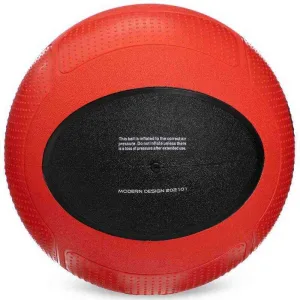 Мяч медицинский медбол Medicine Ball 9 кг красный-чёрный