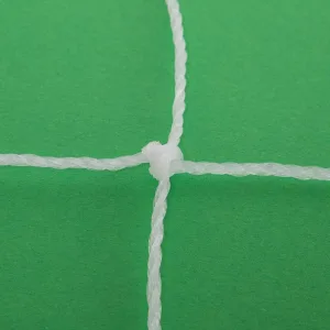 Сітка на ворота футбольні в комплекті з 2 штук CIMA 7,32х2,44х1,5м 2 шт білий