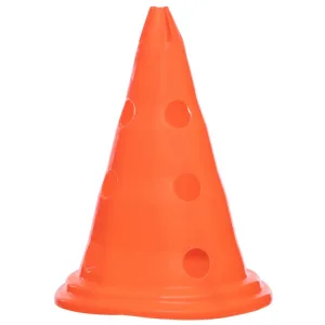 Конус-фішка для тренувань з отворами для штанги та тримачем зверху 30 см Помаранчевий