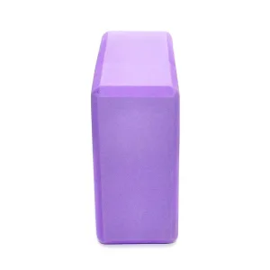 Yoga Block 180 g 23x15x7.5 cm - Purple