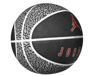 М'яч баскетбольний Nike Jordan Playground 8P black/wolf grey/gym red size 7 J.100.8255.055.07 (оригінал)