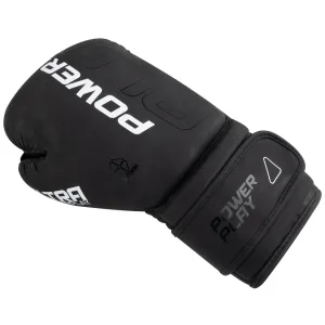 Боксерські рукавиці PowerPlay 3024 Ultra Mat чорно-білі 8 унцій