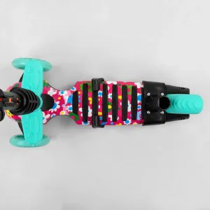 Самокат 5в1 Best Scooter - бірюзовий/рожевий