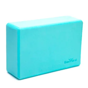 Блок для йоги 180 г 23х15х7,5 см - бірюзовий