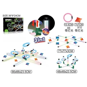 Набір світлових кольцокидів і кінезіо мішечків ZG