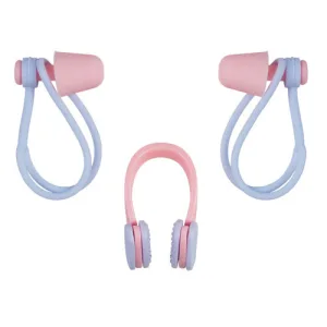 Набір беруші затискач для плавання Sainteve Рожевий