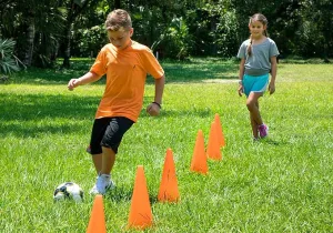 Конус-фішка спортивна EasyFit 17 см зелена