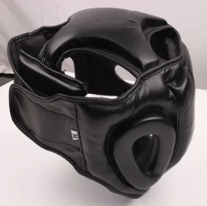 Боксерський шолом тренувальний PowerPlay 3048 чорно-зелений S