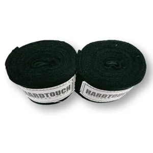 Бинти боксерські Hardtouch бавовна-еластан 2,7 м чорний