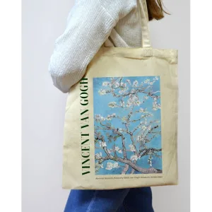 Екошопер BookOpt BK4098 Vincent Van Gogh Almond Blossom бежевий