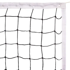 Volleyball Net MIK 9.5x1.0 m Black-White