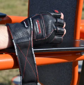 Рукавички для фітнесу Power System PS-2810 Ultimate Motivation Black Red Line - XL