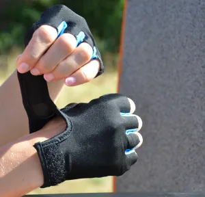 Рукавички для фітнесу MadMax MFG-251 Rainbow Turquoise L