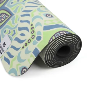 Килимок для йоги каучуковий замшевий Sport 183 см 68 см 4 см Elephant