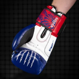 Боксерські рукавиці Phantom Muay Thai Blue 12 унцій (капа в подарунок)