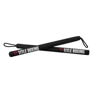 Палиці для боксу (лападани тренерські) TITLE Boxing Precision Training Sticks 2,0 Black