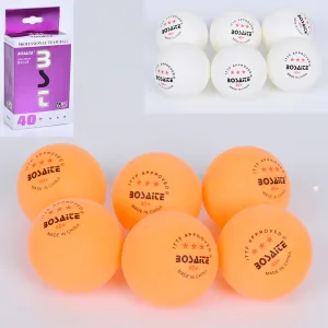 Кулі для настільного тенісу Bosaite (6 шт)