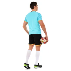 Форма футбольна комплект LIDONG бірюзово-чорний 4XS-2XL S