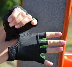 Рукавички для фітнесу MadMax MFG-251 Rainbow Green S