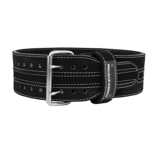 Пояс для пауерліфтингу Power System PS-3800 PowerLifting шкіряний Black - M