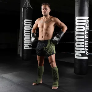 Захист гомілки та стопи Phantom Impact Army Green універсальний