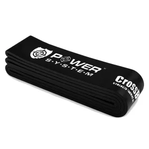 Еспандер петля гумка для фітнесу і кроссфіту Power System PS-4055 CrossFit Level 5 Black опір 25 - 65 кг