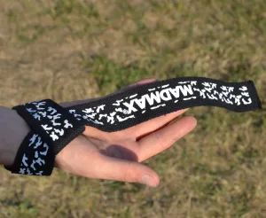 Лямки для тяги MadMax Camo Power Wrist Straps Camo/White