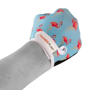 Cycling Gloves PowerPlay 001 Flamingo Blue 2 - XS