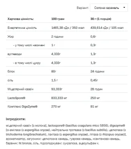 Pro Casein - 500 г Солона карамель