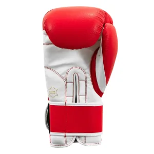 Рукавички Боксерські рукавиці TITLE Boxing Pro Style Leather 3,0 Red/White 12 унцій (бинти 4м. в комплекті)