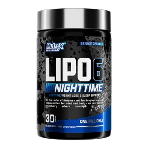 Lipo-6 Black Nighttime UC - 30 капсул