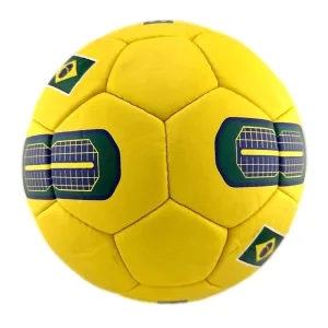 М'яч футбольний клуб "Brazil" - жовтий/зелений