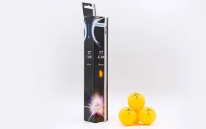 Кульки для настільного тенісу Donic 1-T One Poly 40+ Помаранчевий