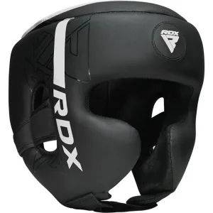 Боксерський шолом RDX F6 KARA Matte WHITE-M