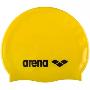Шапка для плавання Arena CLASSIC SILICONE JR жовтий, чорний Дет Универсальный (Оригінал)