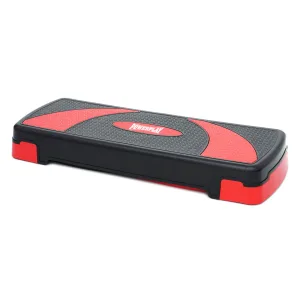 Степ платформа PowerPlay 4358 3 рівні 10 15 20 см By Step Чорно/Червона