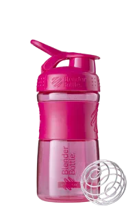 Шейкер спортивний пляшка BlenderBottle SportMixer Flip 590 мл рожевий FL