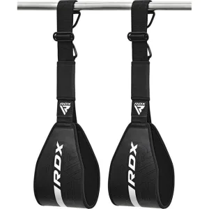 Петлі підвісні (петлі береша) RDX F6 KARA Gym Workout Abs Straps Black/White