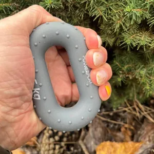 Еспандер кистьовий силіконовий PowerPlay PP-4337 Hand Grip Large 25 кг. Сірий