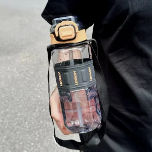 Пляшка для води 750 мл C 76362 Чорний