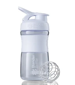 Шейкер спортивний пляшка BlenderBottle SportMixer Flip 590 мл Білий