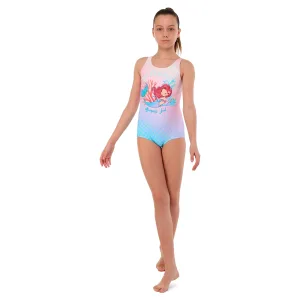YINGFA Children's One-Piece Swimming Suit Pink-Blue - 6