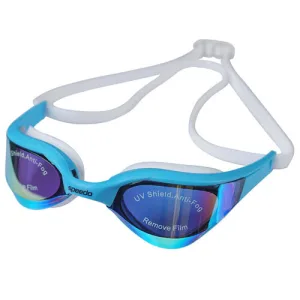 Окуляри для плавання Speedo Fastskin Pure Focus Mirror блакитний, чорний універсальний 7-081028W/LBL