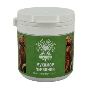 Мухомор червоний - 60 капсул